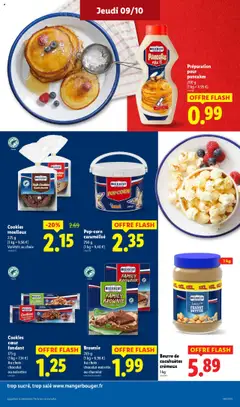 LIDL - Prévisualisation de Beurre de cacahuètes crémeux, 1 kg valide à partir de 09.10.2025 | Page: 23
