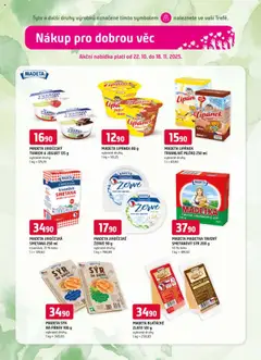 Náhled letáku Trefa leták od 22.10.2025 | Strana: 12 | Produkty: Mléko, Pánev, Žervé, Smetanový sýr