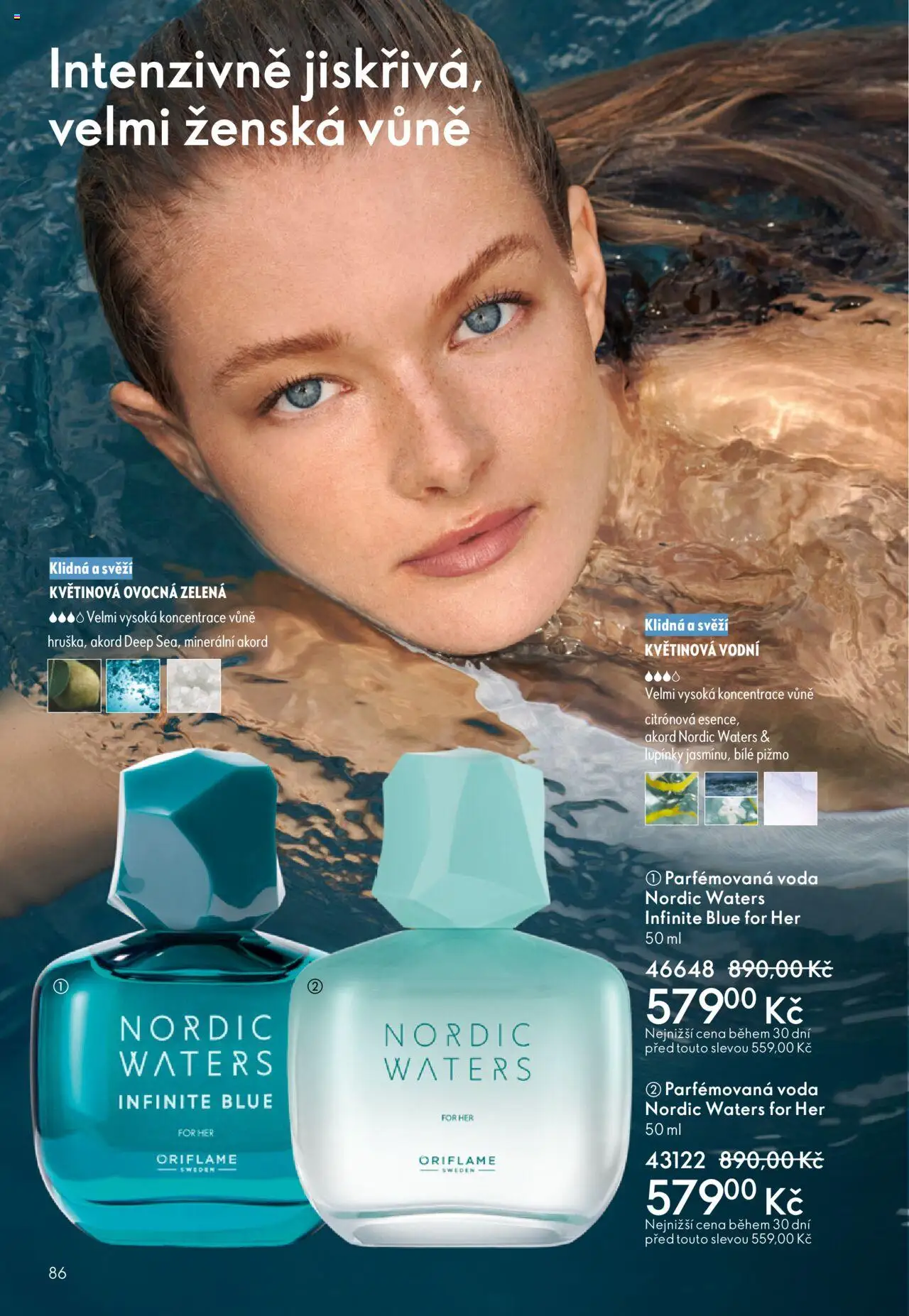 Oriflame katalog č.13/2025 od 07.09.2025 | Strana: 86 | Produkty: Voda