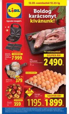 Lidl Akciós újság - amely érvényes a következő dátumtól: 18.12.2025 | Oldal: 52 | Termékek: Kovászos cipó, Játékok, Szendvicssütő, Alma