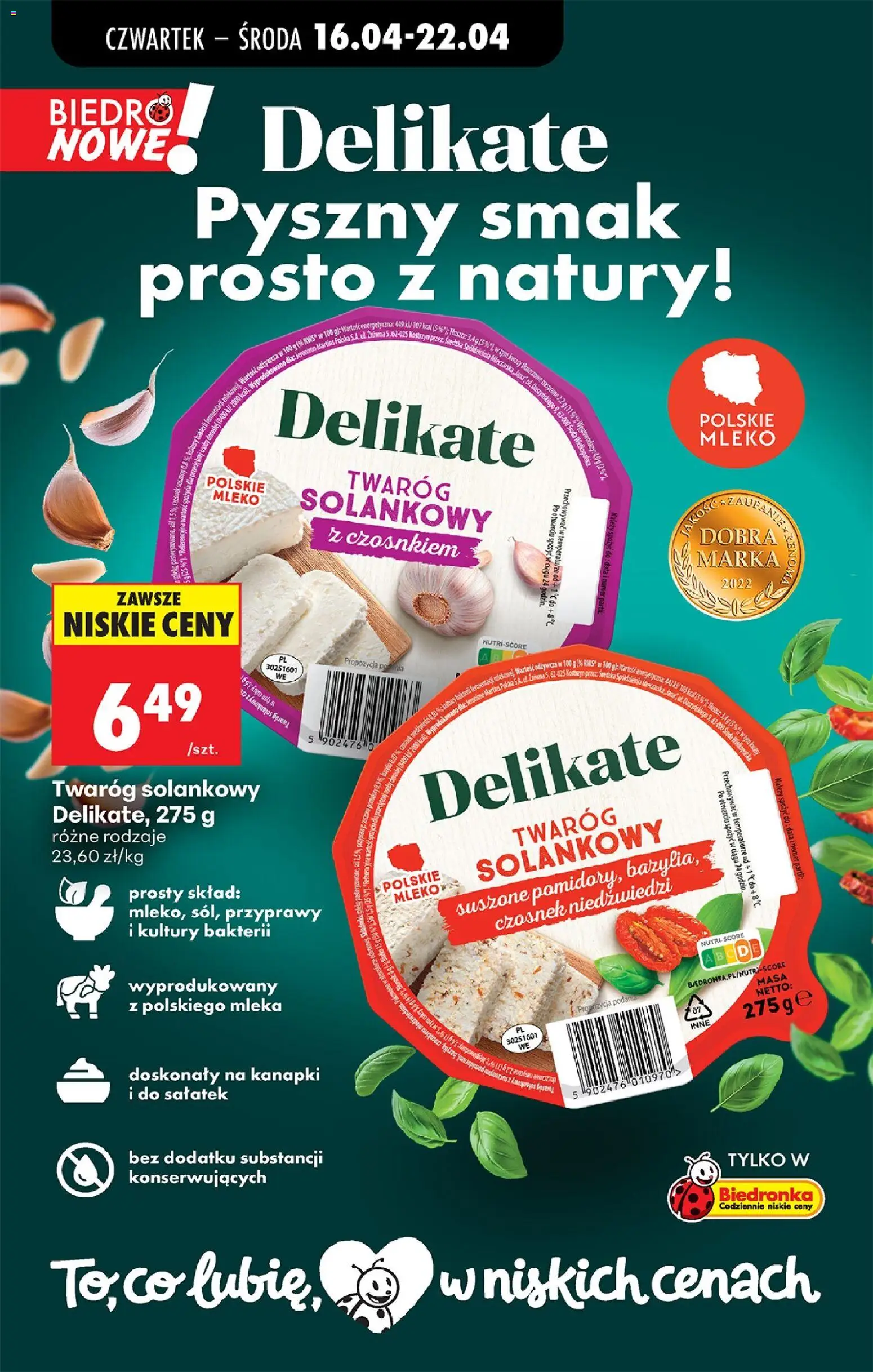 Biedronka gazetka od czwartku od 16.04.2026 | Strona: 52 | Produkty: Czekoladowa, Polewa czekoladowa, Ciasto, Czekolada