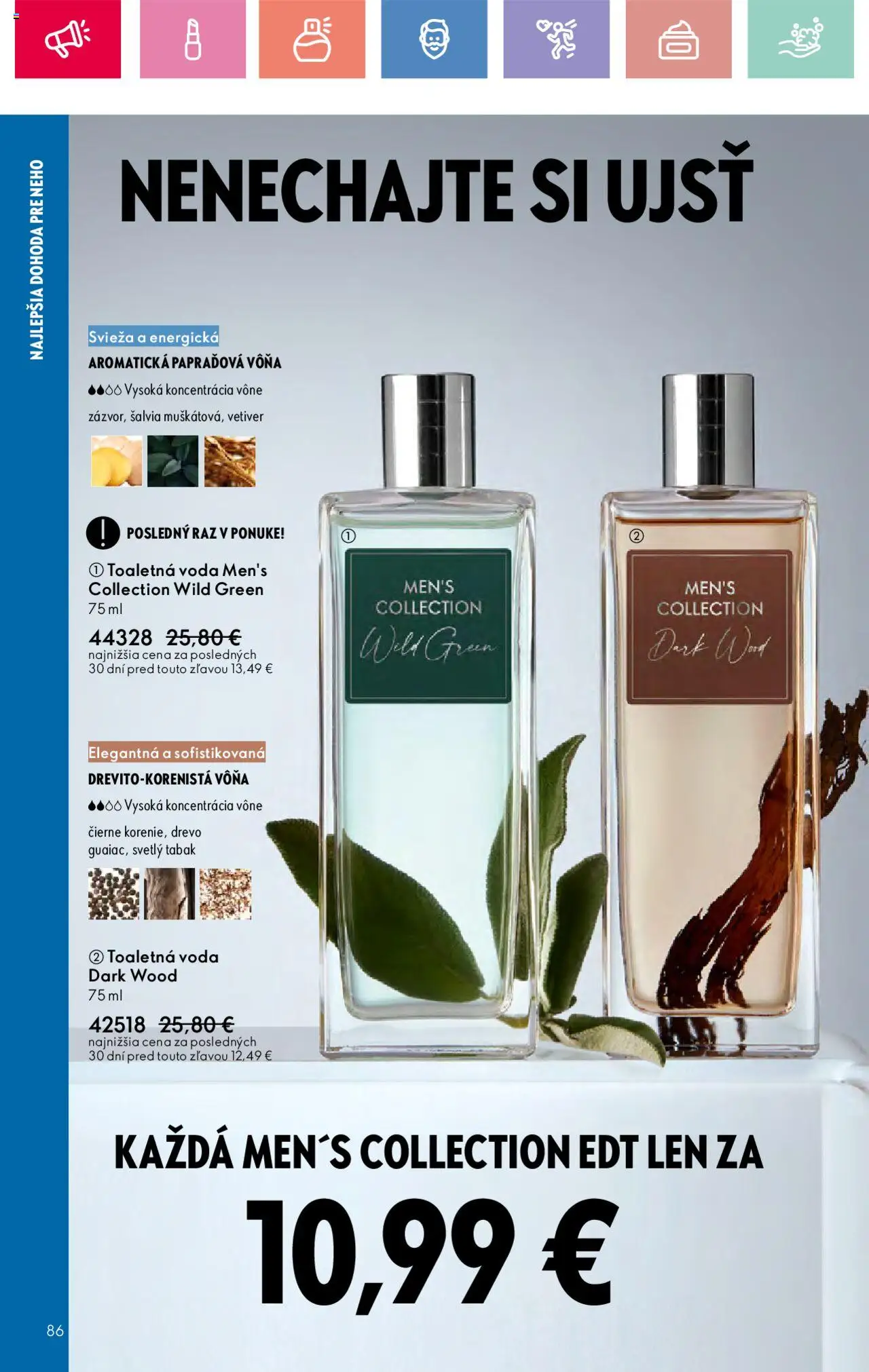 Katalóg Oriflame 10 2025 │ platný od 06.07.2025 | Strana: 86 | Produkty: Toaletná voda, Voda