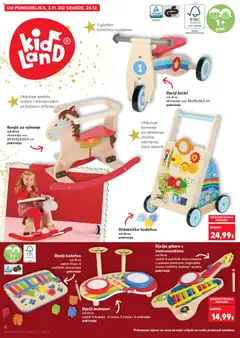 Katalog igračaka Kaufland - Pregled kataloga iz trgovine Kaufland, vrijedi od 03.11.2025 | Stranica: 8 | Proizvodi: Bicikl