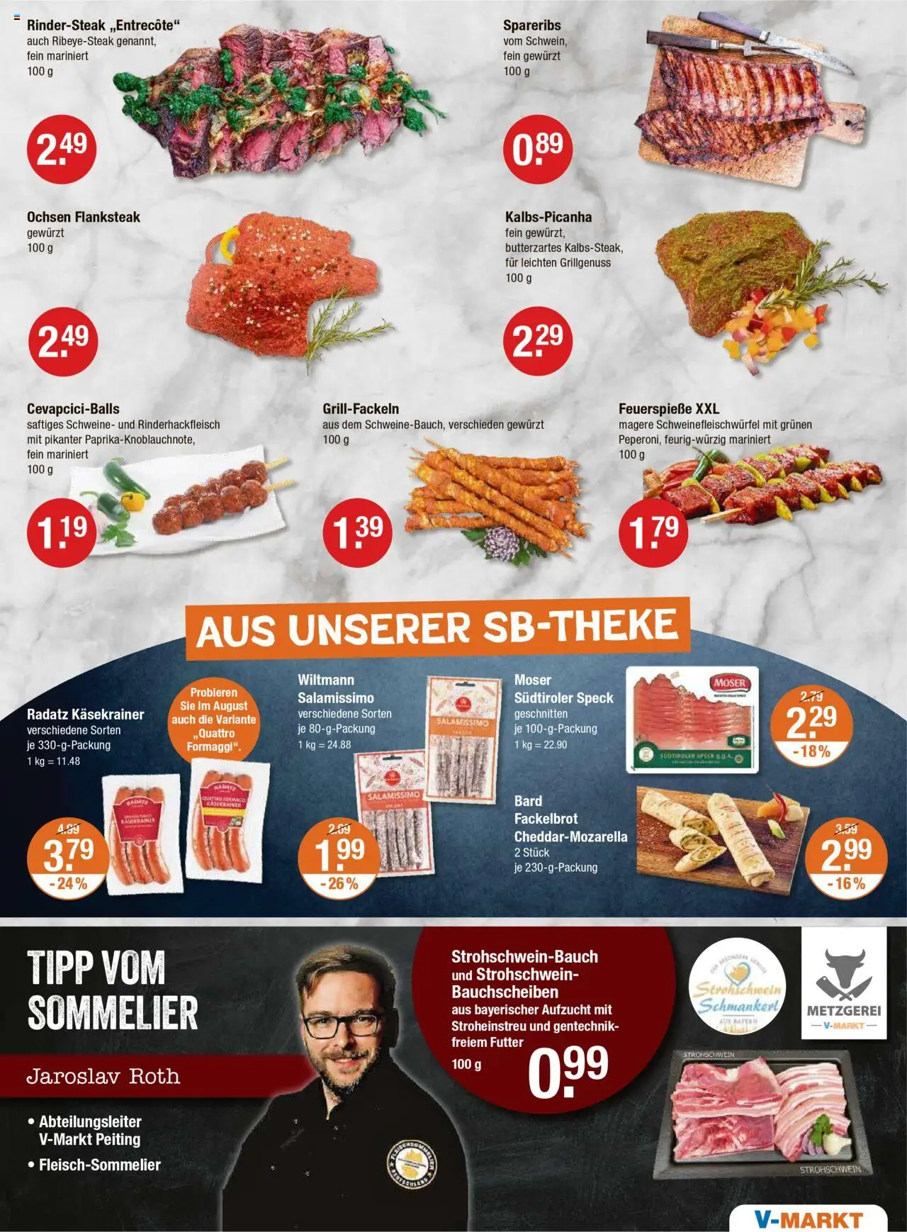 V-Markt - Hallertau/Oberpfalz - gültig ab dem 14.08.2025 | Seite: 7 | Produkte: Käsekrainer