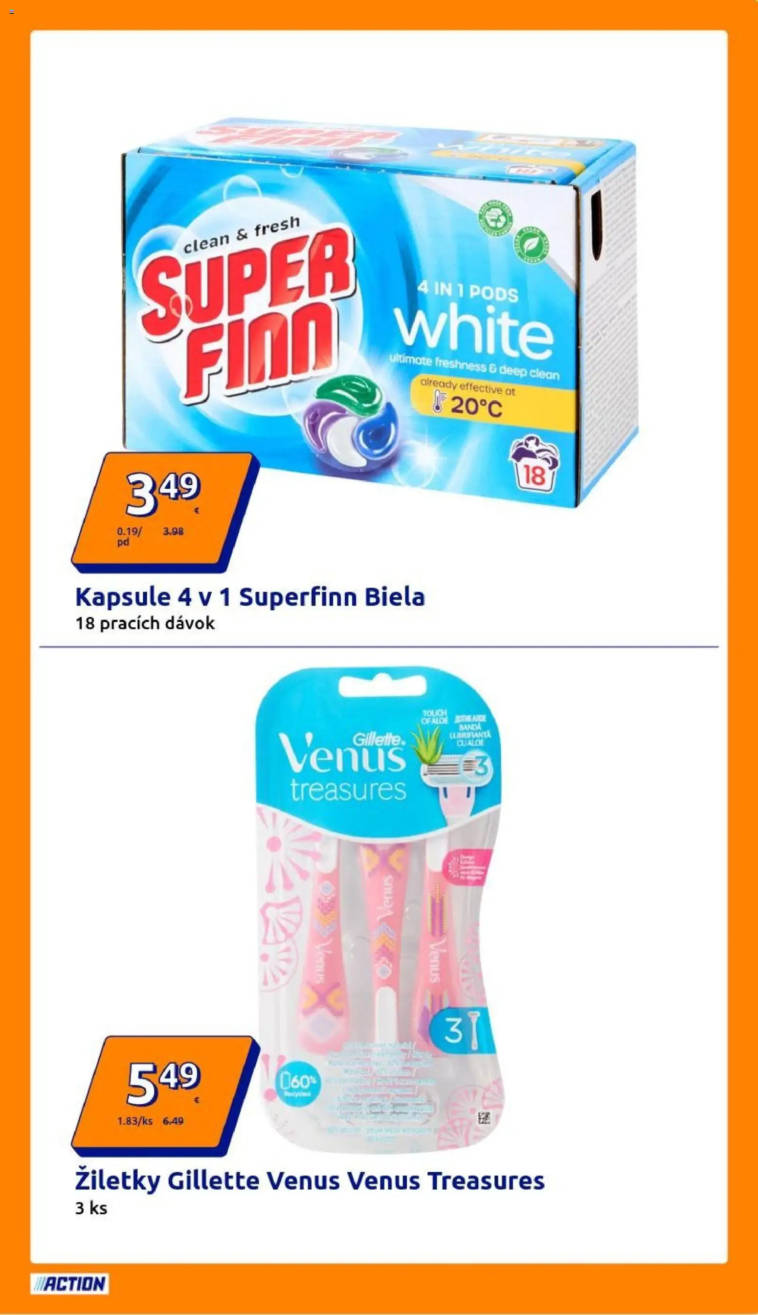 Nové Action akcie – leták je platný od 19.11.2025 | Strana: 23