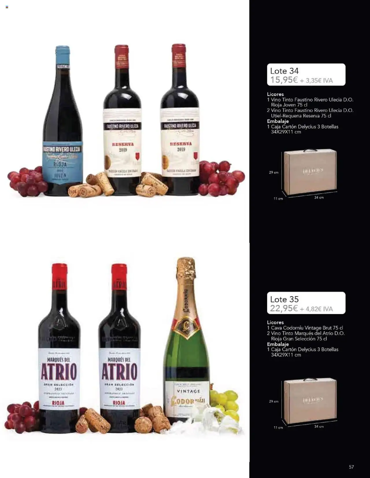 E.Leclerc Regalos de Navidad 2025 │ válido desde el 10.10.2025 | Página: 59 | Productos: Vino, Caja