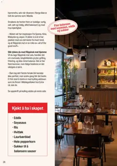 Forhåndsvisning av Coop Extra Middagsdisken Asiatiske gyldig fra 15.01.2026 | Side: 26