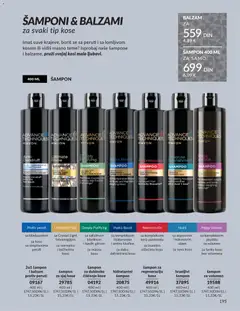 2u1 šampon i balzam protiv peruti, sa klimbazolom za kosu sa simptomima peruti - pregled AVON kataloga - važi od 01.12.2025 | Strana: 199 | Proizvode: Šampon, Balzam