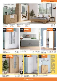 Vitorog akcija - pregled Vitorog kataloga - važi od 06.11.2025 | Strana: 11 | Proizvode: Krevet, Komoda, Ormar, Ogledalo
