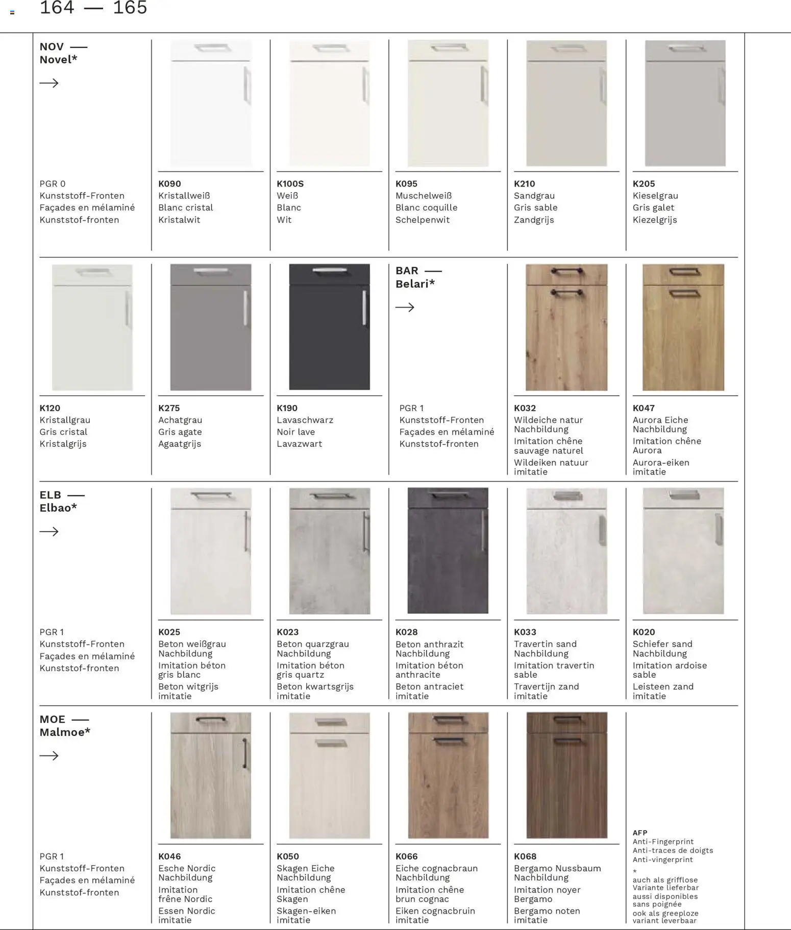 Ostermann Interline Küchenprospekt 2026 – gültig ab 01.01.2026 | Seite: 164
