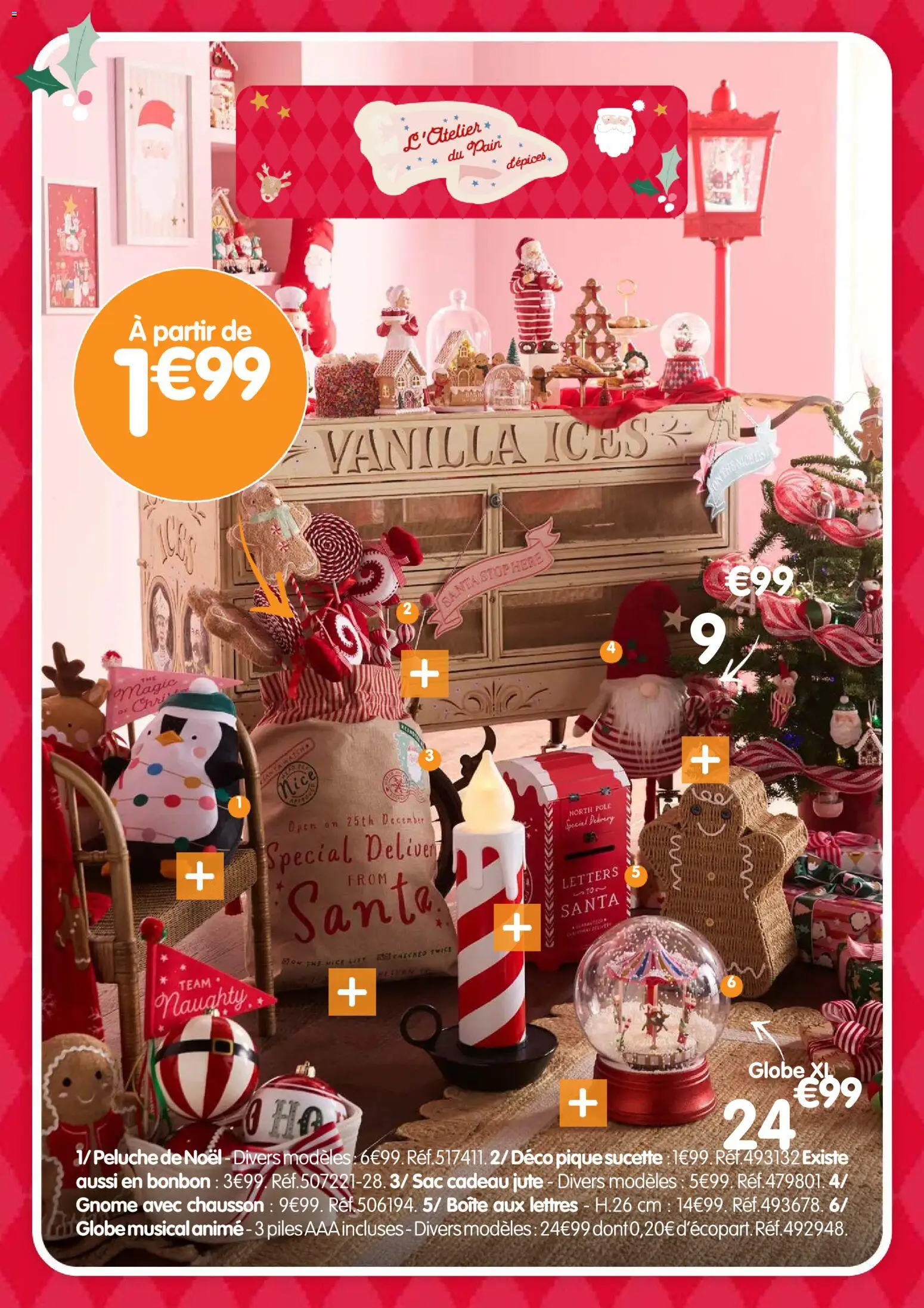 {H1} | Page: 4 | Produits: Sac, Boîte aux lettres, Pain, Piles