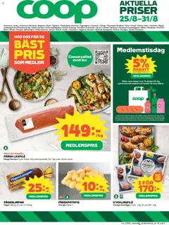 Coop - Anderstorp - Förhandsvisning av reklamblad från butik Coop aktuell från 25.08.2025