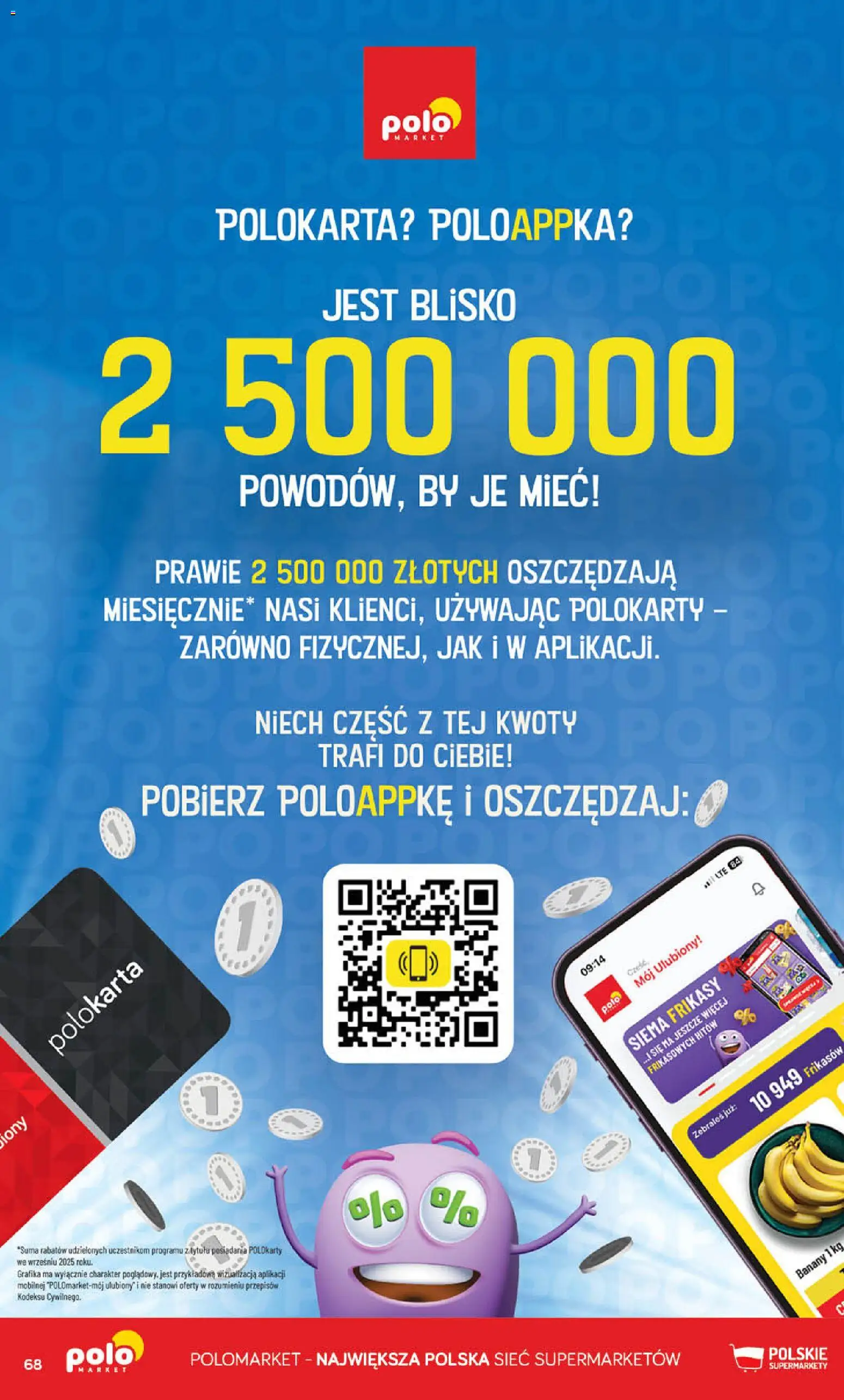 POLOmarket Gazetka od 27.12.2025 | Strona: 68 | Produkty: Banany