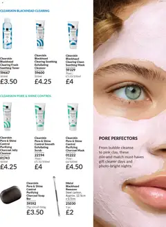 Preview of AVON - Offers valid from 01.12.2025 | Page: 208 | Products: Mask, Soap, Toner