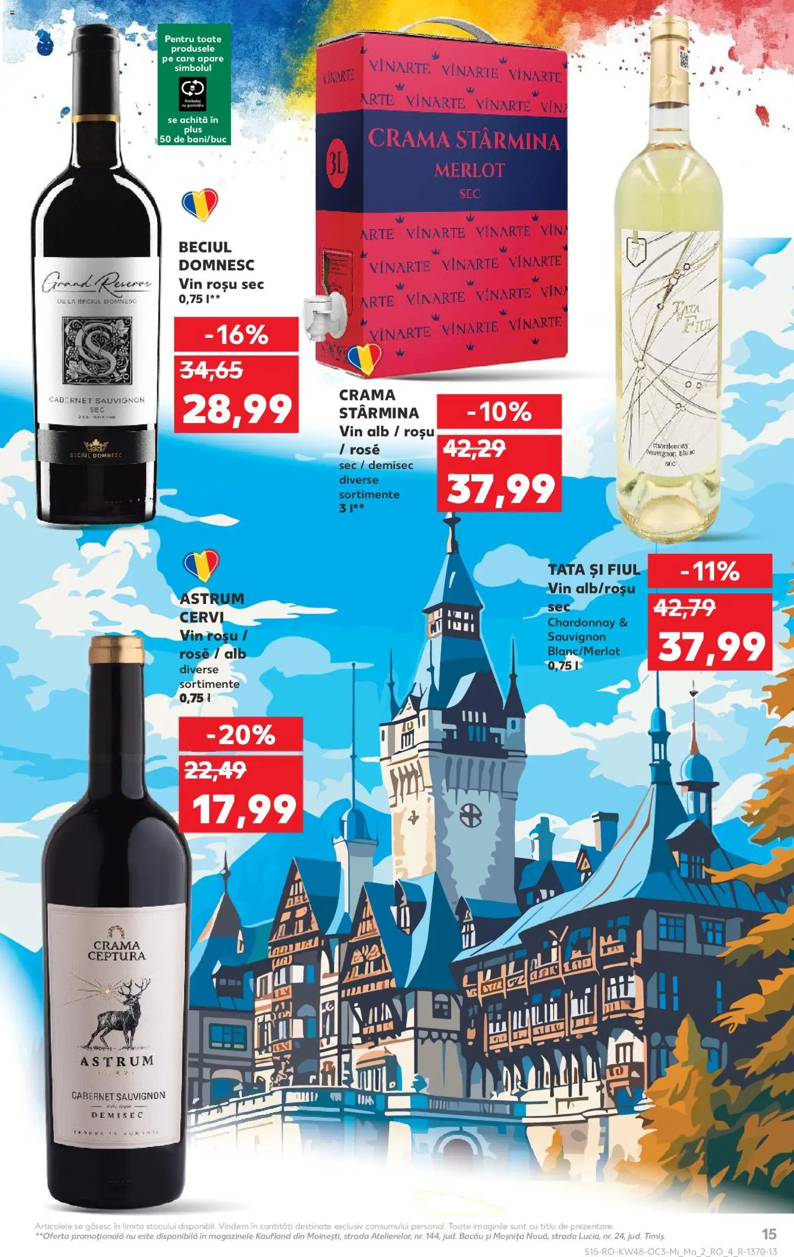 Noul catalog Kaufland – valabil de la 26.11.2025 | Pagină: 15 | Produse: Vin
