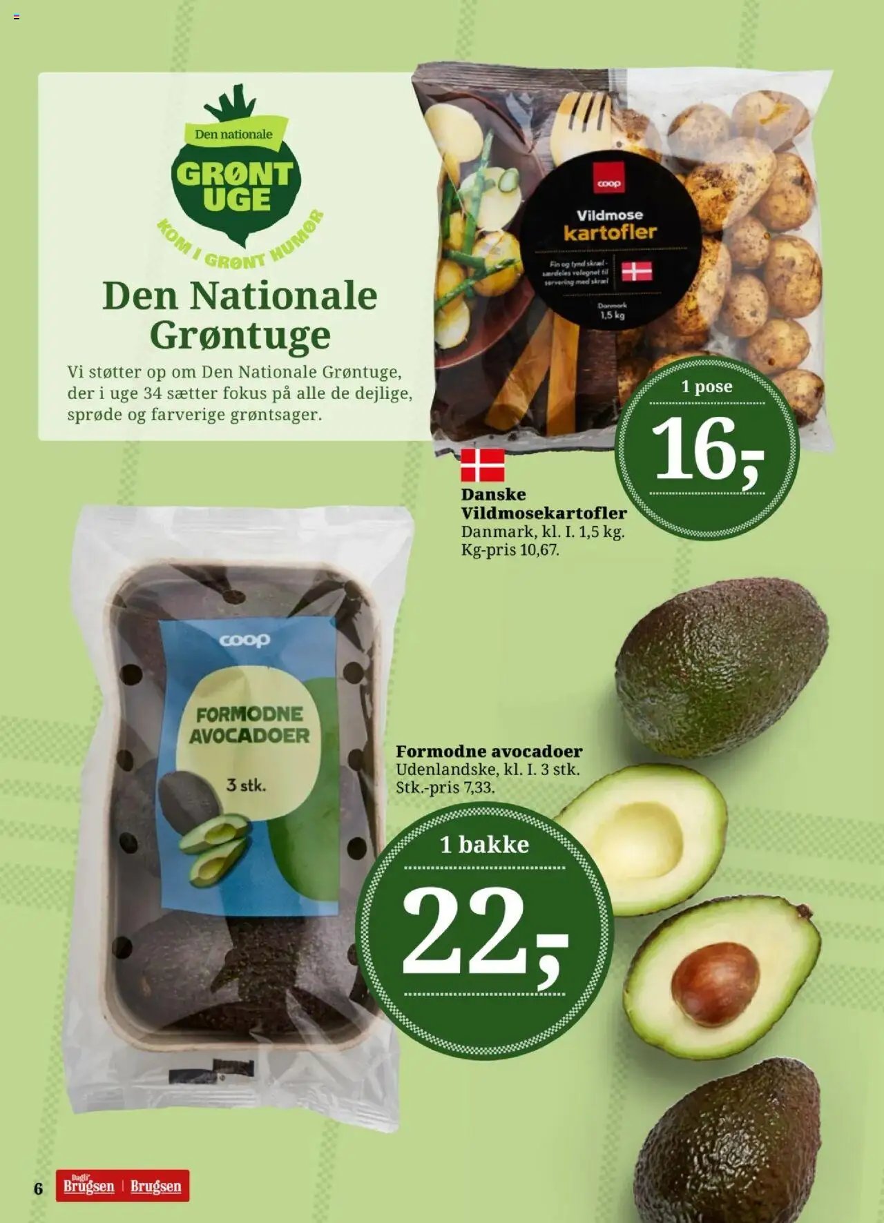 Dagli'Brugsen Tilbudsavis gyldig fra 15.08.2025 | Side: 6 | Produkter: Kartofler
