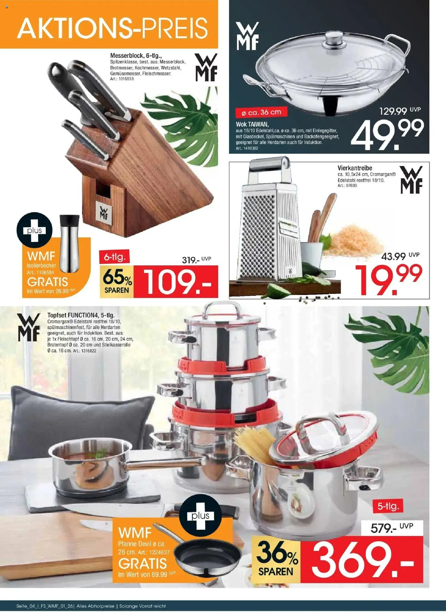 Zurbrüggen Marken Spezial Unna – gültig ab 16.03.2026 | Seite: 4 | Produkte: Wok