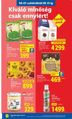 Lidl akciós ujság - amely érvényes a következő dátumtól: 07.08.2025 | Oldal: 10