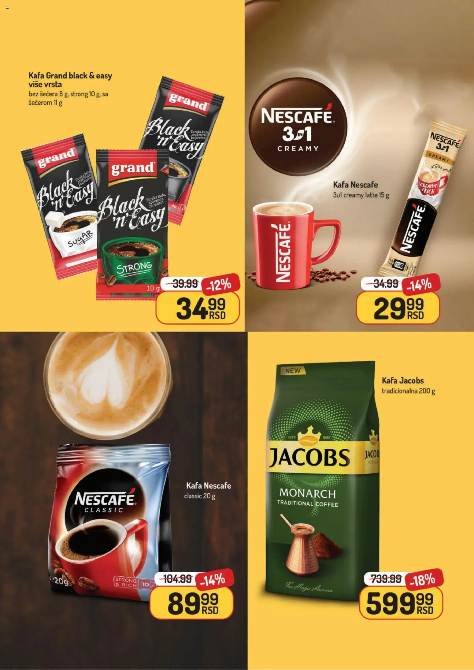 Aman katalog - važi od 24.11.2025 | Strana: 25 | Proizvode: Kafa, Nescafé