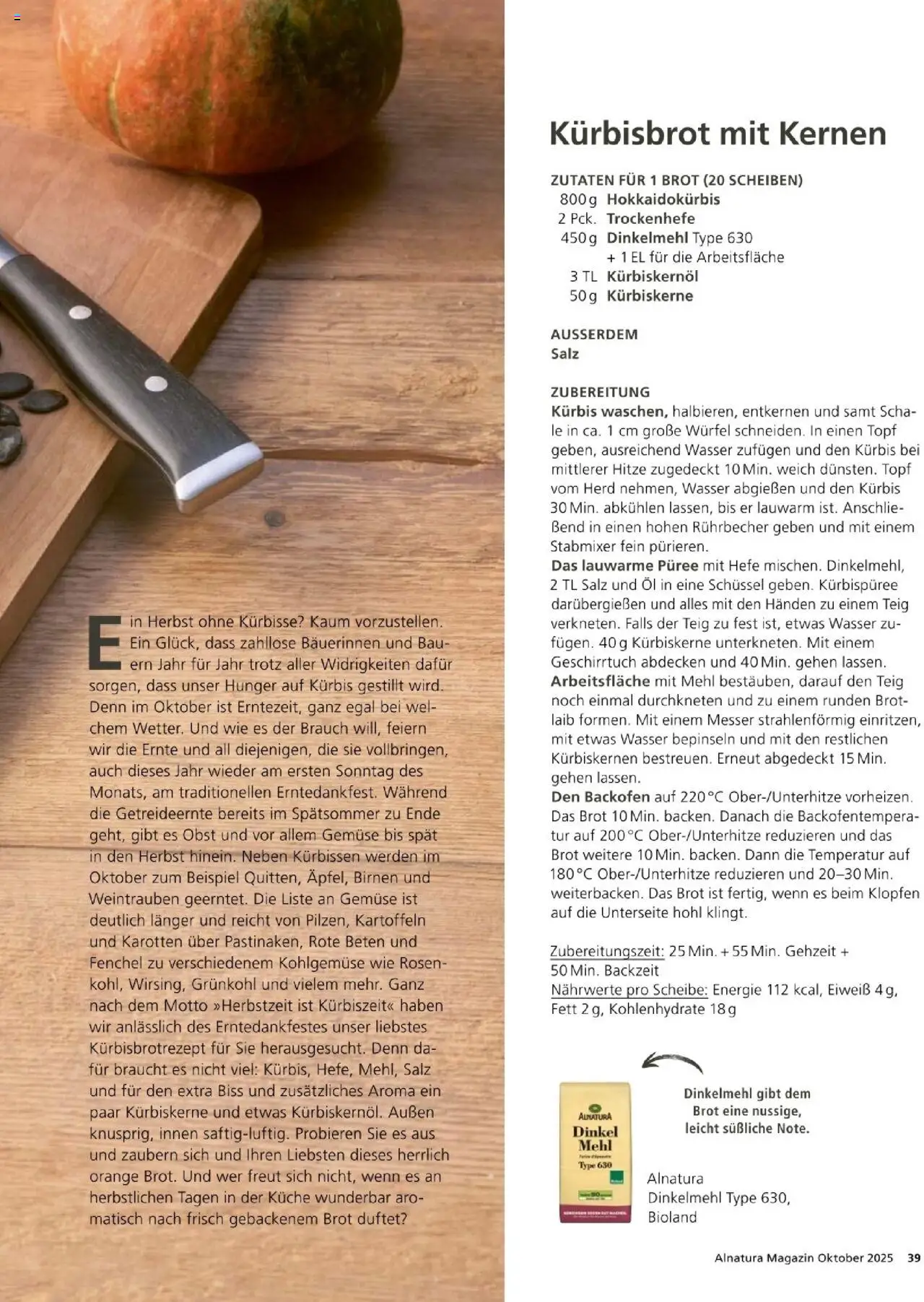 Alnatura Prospekt – gültig ab 01.10.2025 | Seite: 39 | Produkte: Küche, Wasser, Backofen, Stabmixer