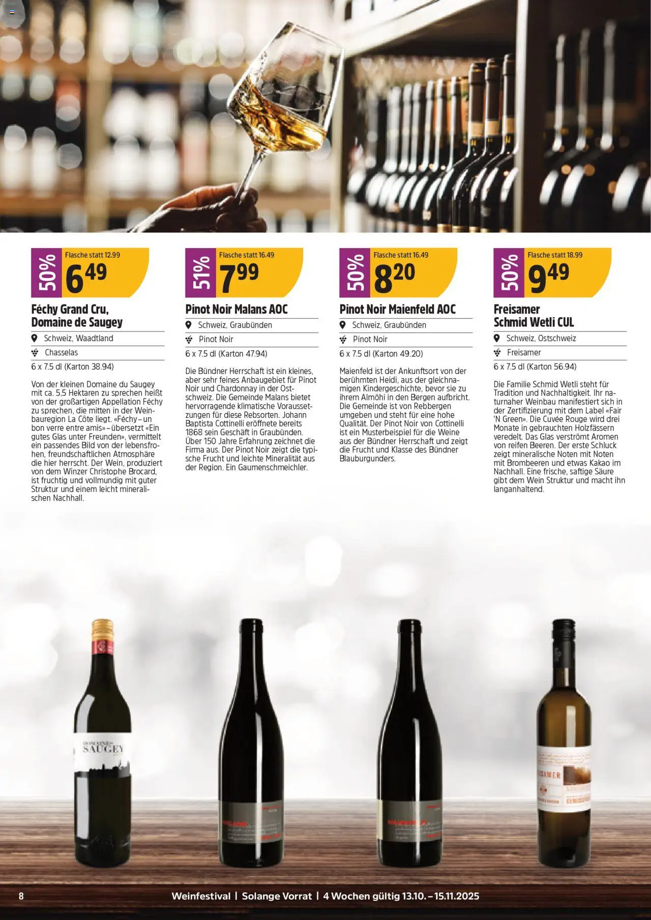 TopCC Aktionen Weinfestival – gültig ab 13.10.2025 | Seite: 8 | Produkte: Rouge, Wein