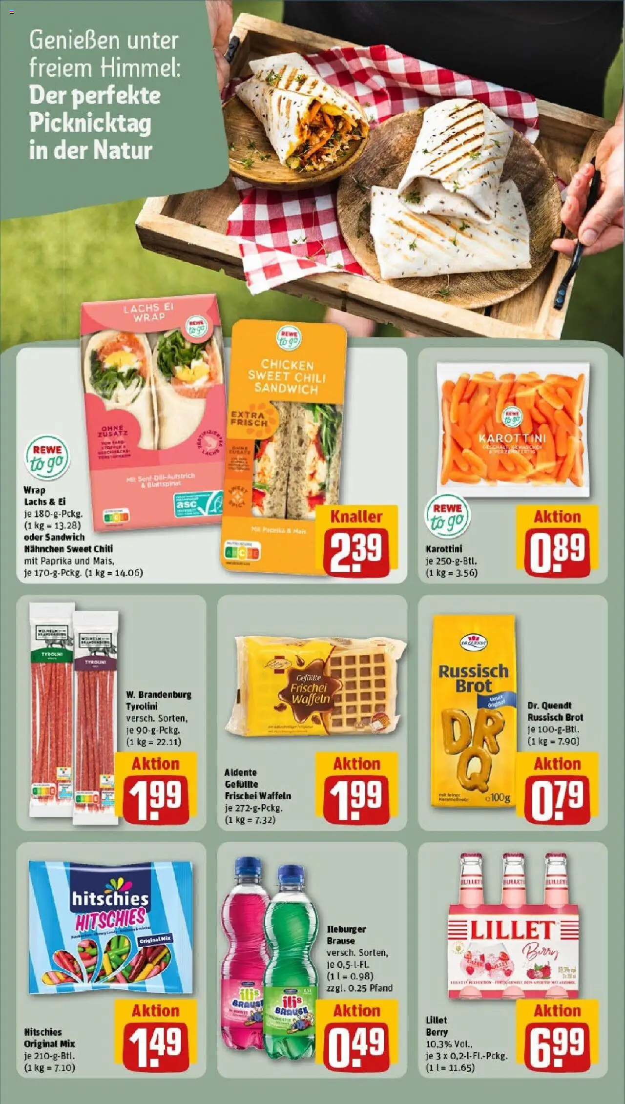 Rewe prospekt Nessetal Ot Goldbach	 - gültig ab dem 08.06.2025 | Seite: 16 | Produkte: Hahnchen, Lillet, Paprika, Chili