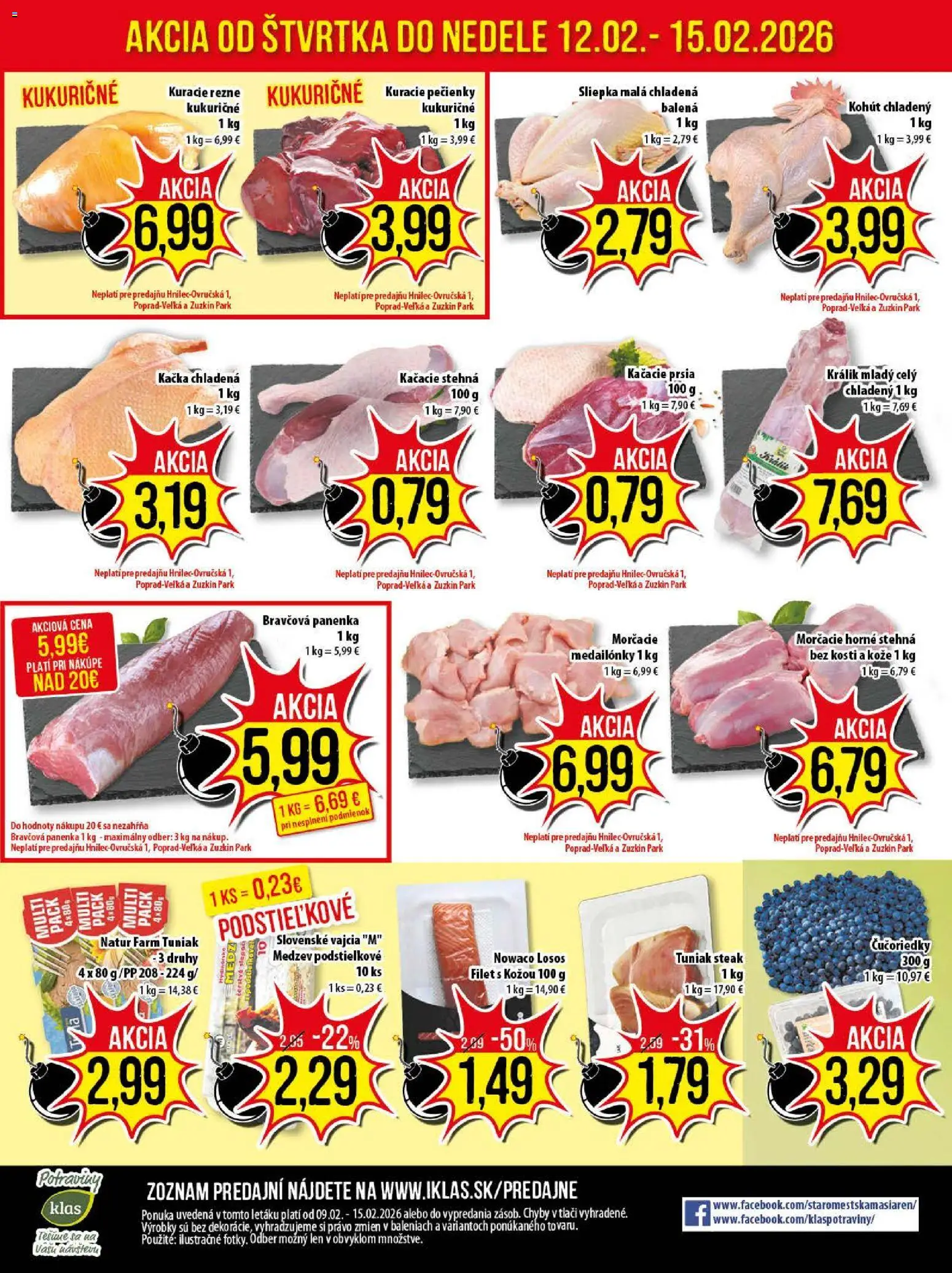 Nové Klas akcie – leták je platný od 09.02.2026 | Strana: 25