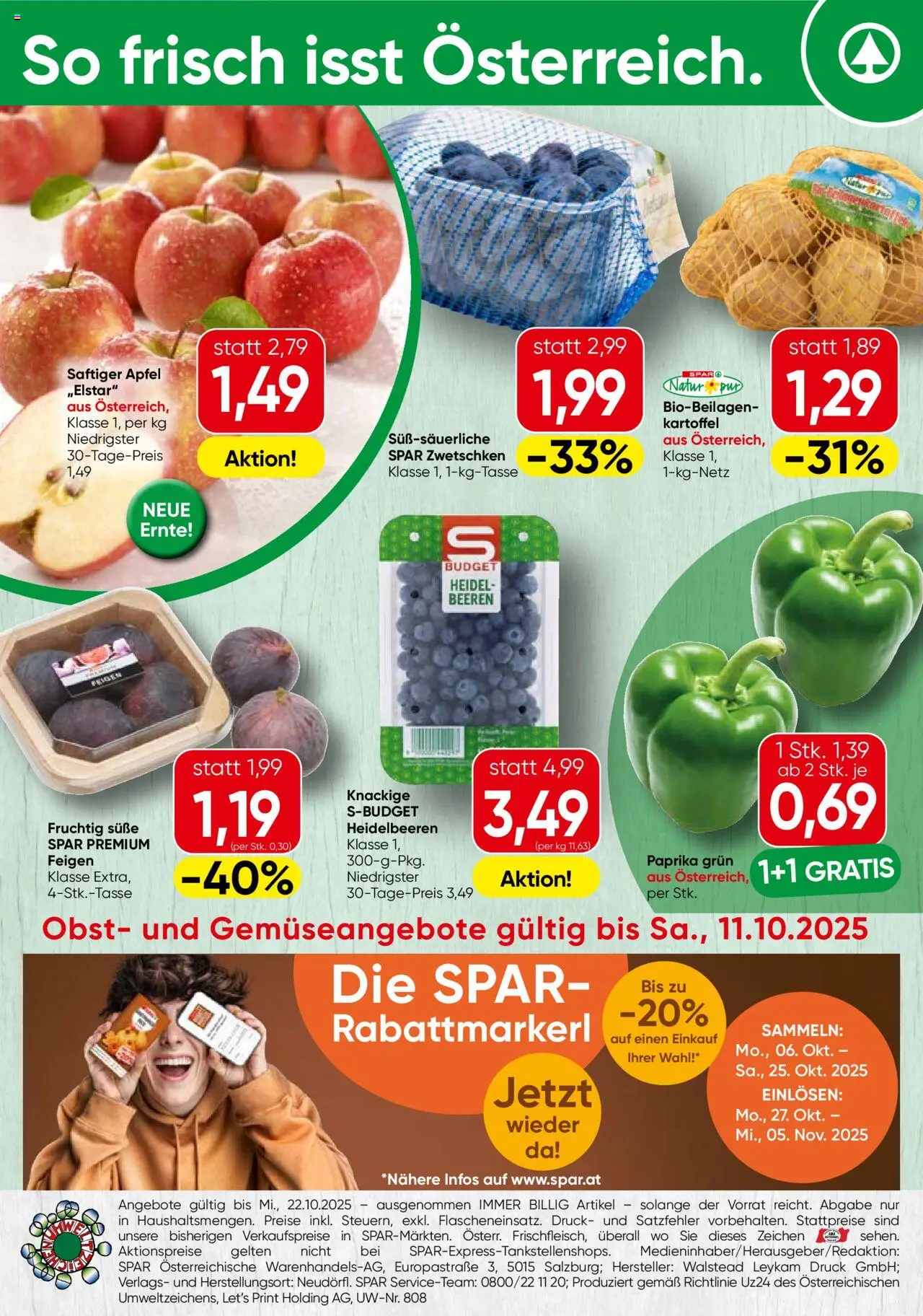 Spar Flugblatt - Tirol gültig ab 09.10.2025 | Seite: 24 | Produkte: Obst, Äpfel
