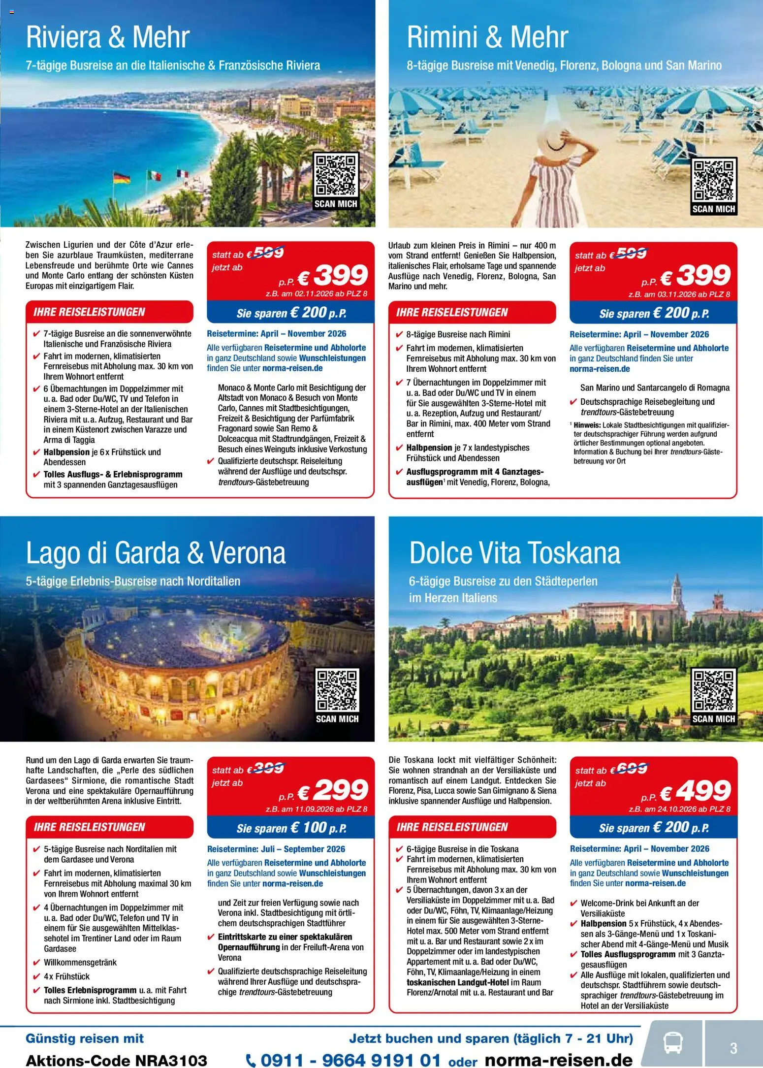 Norma Resien – gültig ab 01.03.2026 | Seite: 3 | Produkte: Bad, Telefon, Uhr, TV