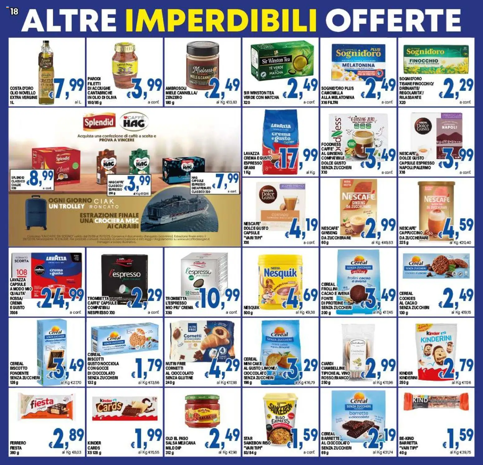 Volantino DEM del 07.11.2025 | Pagina: 18 | Prodotti: Caffè, Mele, Trolley, Olio di Oliva