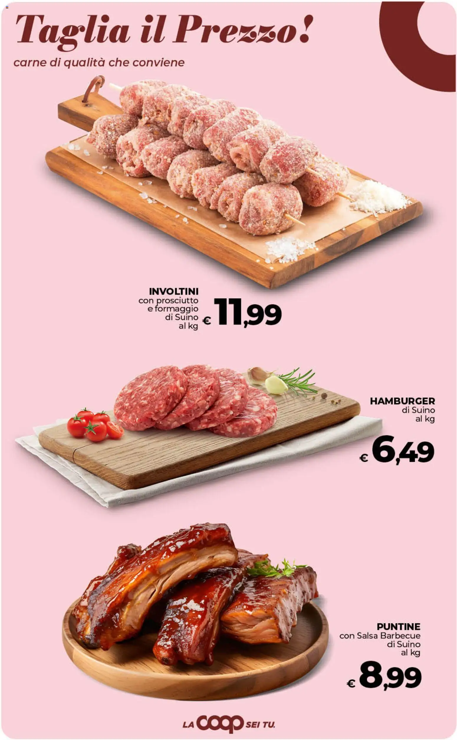 Volantino COOP del 06.03.2026 | Pagina: 11 | Prodotti: Suino, Barbecue, Prosciutto, Salsa barbecue