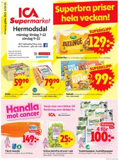 ICA Supermarket - Malmö - Förhandsvisning av reklamblad från butik ICA Supermarket aktuell från 29.09.2025