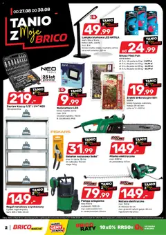 Pogląd oferty "Brico Marché Gazetka - Tanio z Moje Brico" - ważna od 27.08.2025