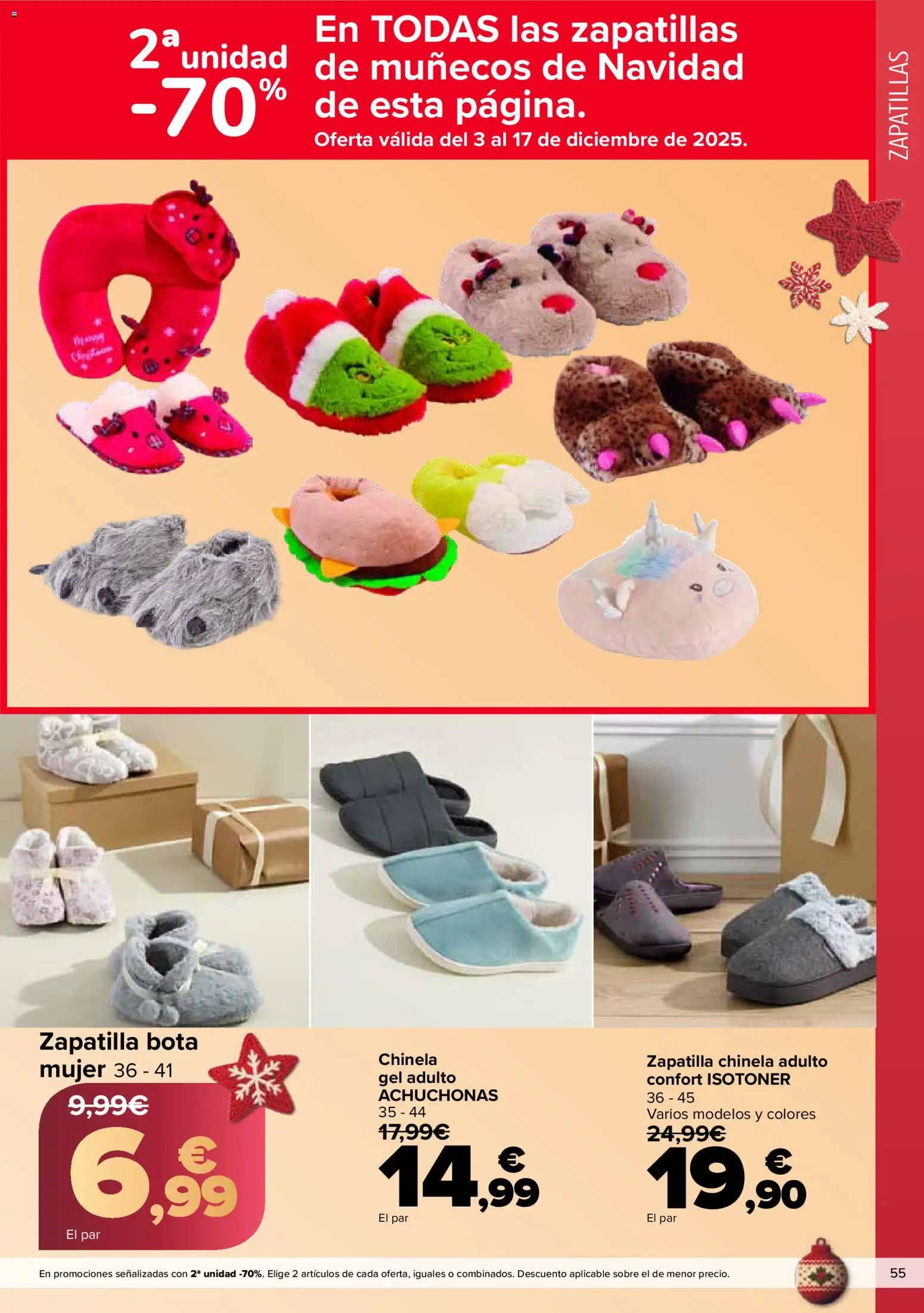Carrefour folleto │ válido desde el 03.12.2025 | Página: 55 | Productos: Zapatillas