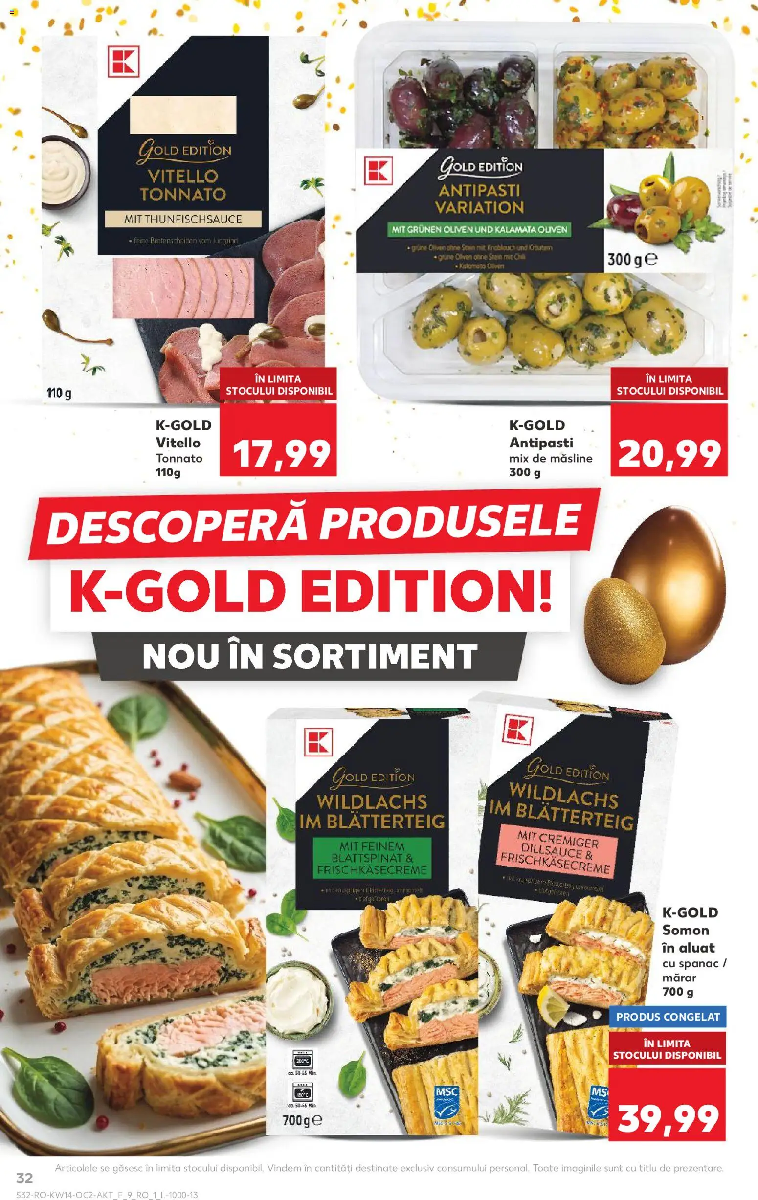 Kaufland RO akciós ujság - amely érvényes a következő dátumtól: 01.04.2026 | Oldal: 32