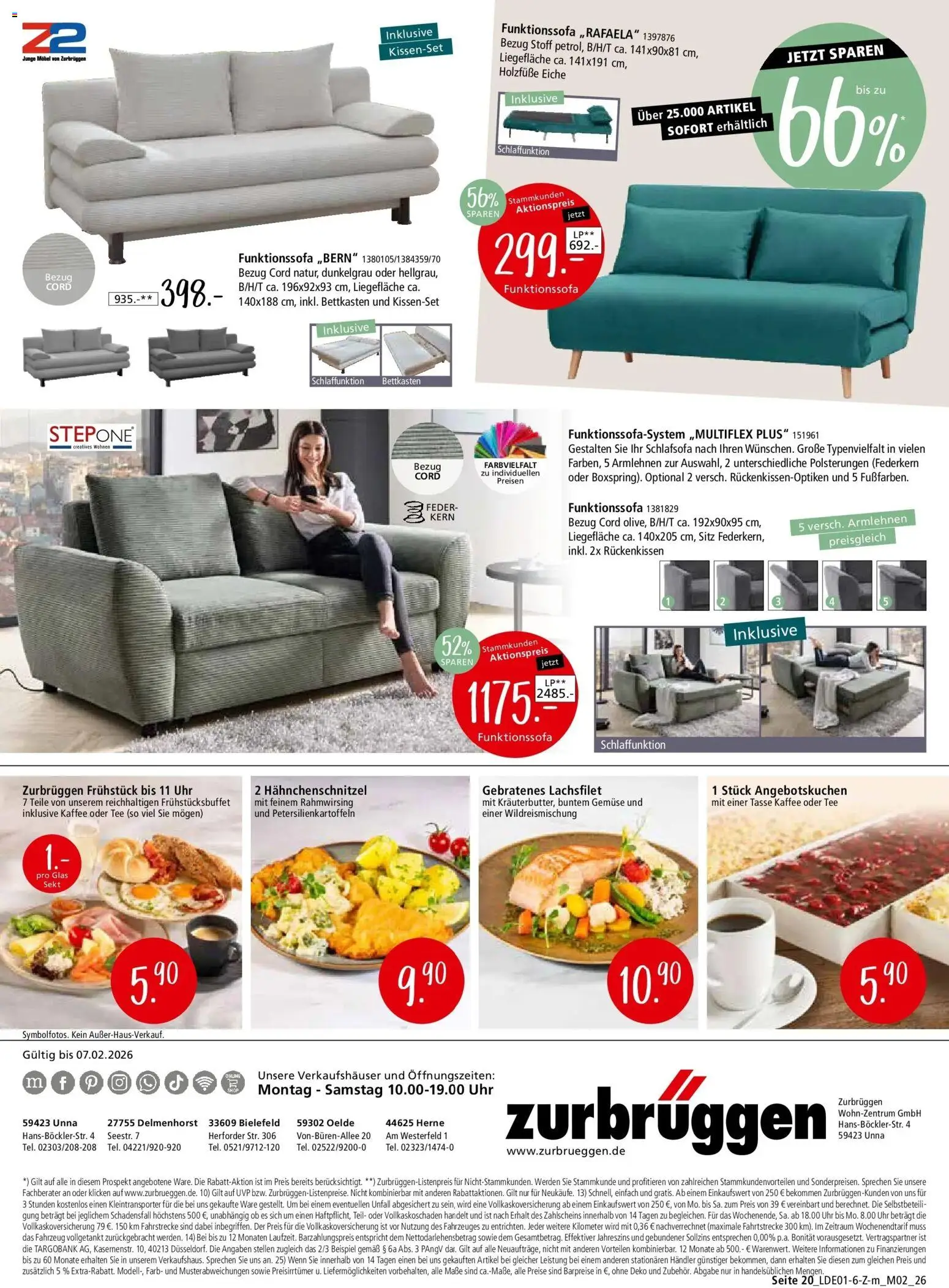 Zurbrüggen - Zurbrüggen: Unschlagbar günstig – gültig ab 09.01.2026 | Seite: 48 | Produkte: Kaffee, Sekt, Tee, Uhr