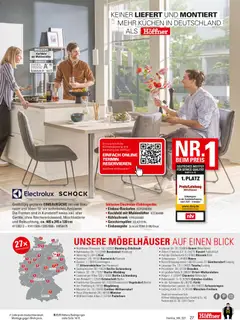 Höffner Prospekt 	 ab 01.04.2026 gültig | Seite: 27 | Produkte: Geschirrspüler, Einbauküche, Kühlschrank, Kochfeld