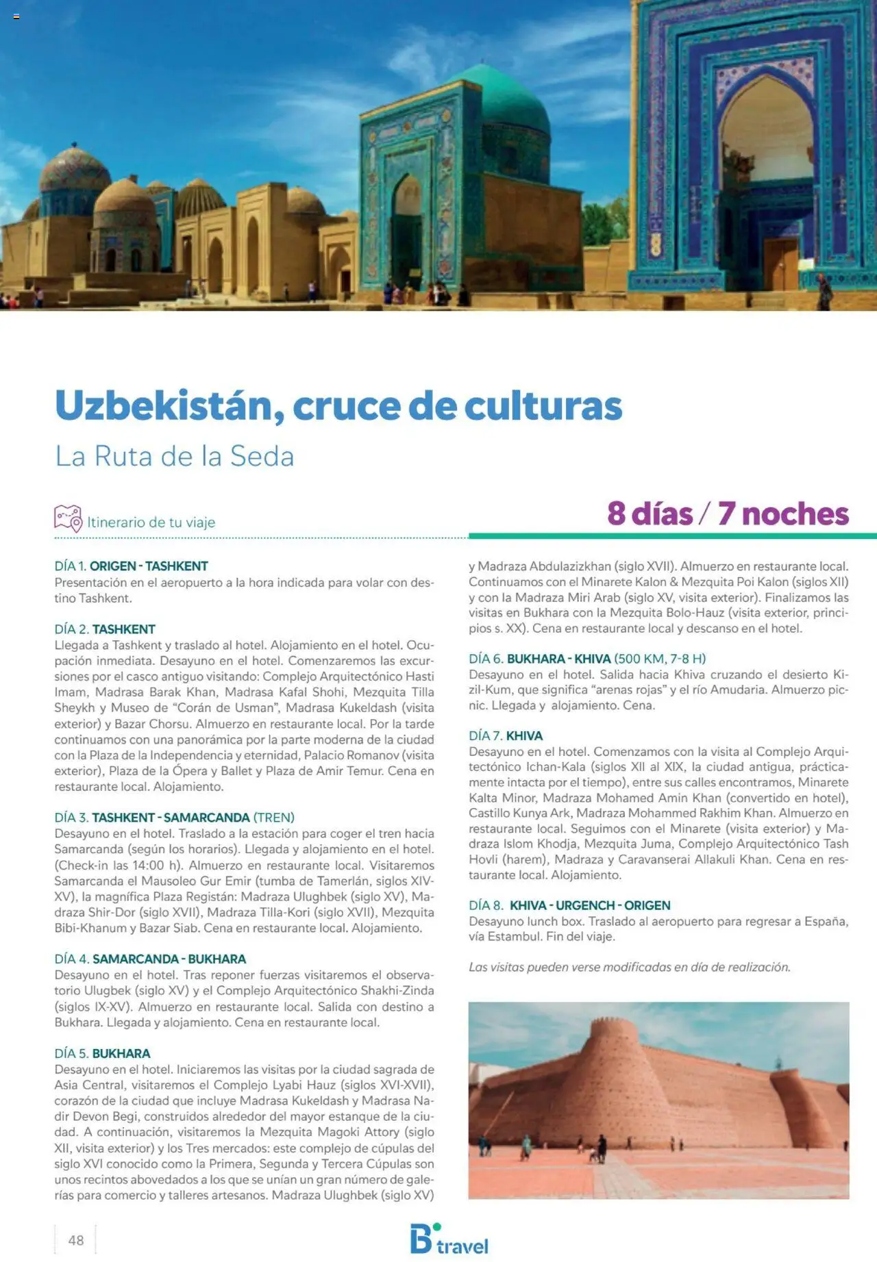 B the travel brand Viajeros Expertos Internacional  │ válido desde el 27.02.2025 | Página: 48