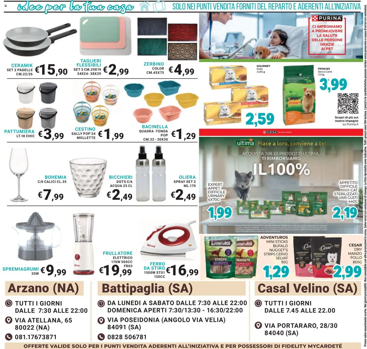 Volantino Eté del 17.04.2026 | Pagina: 24 | Prodotti: Frullatore, Pattumiera, Bufalo, Cestino