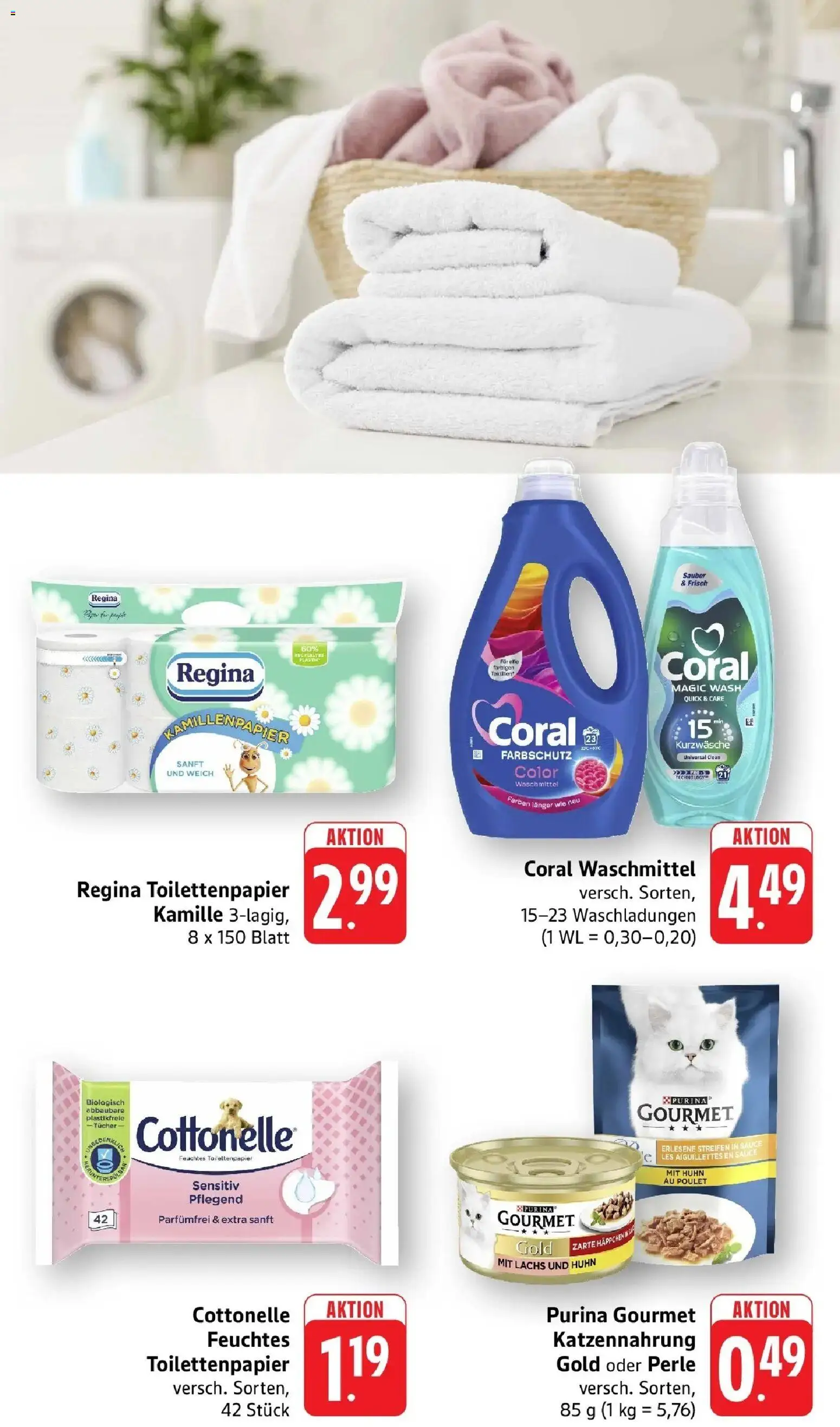Angebote – gültig ab 16.03.2026 | Seite: 9 | Produkte: Coral, Coral waschmittel, Lachs, Waschmittel