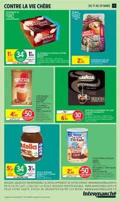Intermarché - Prévisualisation de CAFÉ SOLUBLE CAPPUCCINO CLASSIQUE, 280 g valide à partir de 17.03.2026 | Page: 9