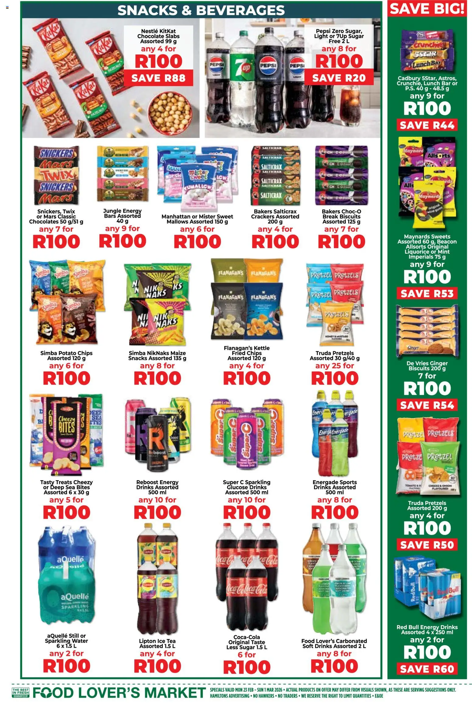 New Food Lover's Market catalogue – valid from 23.02.2026 | Page: 11 | Products: Kettle, Tea, Snacks, Sugar