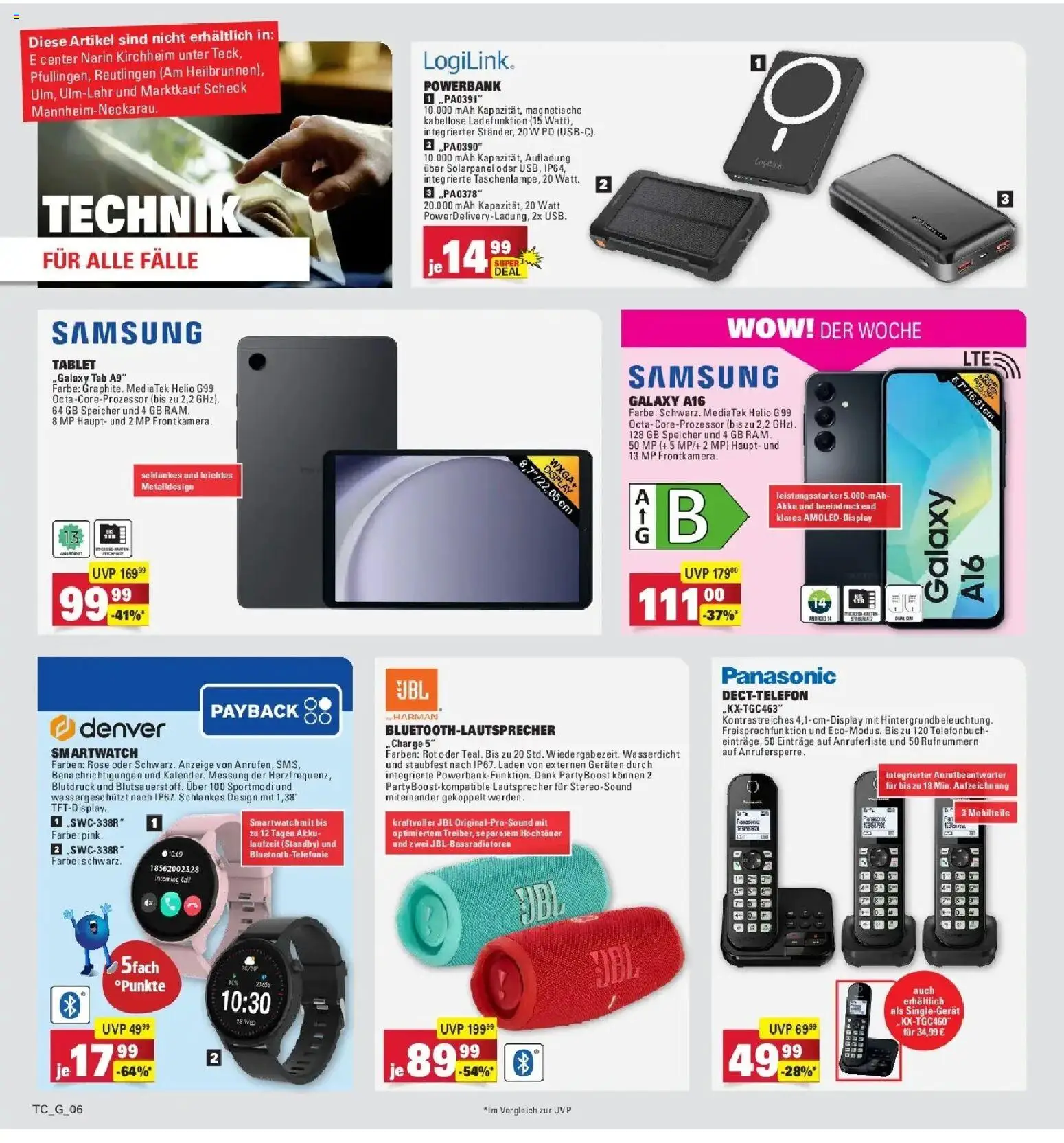 Edeka prospekt Wörth Am Rhein	 – gültig ab 02.03.2026 | Seite: 59 | Produkte: Smartwatch, Smartphone, Powerbank, Tablet