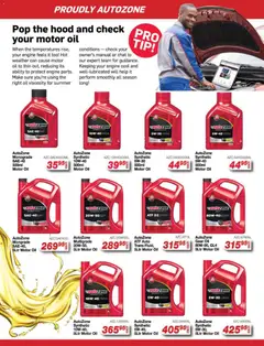 AutoZone specials catalogue – valid from 24.11.2025 | Page: 34 | Products: Hood, Oil