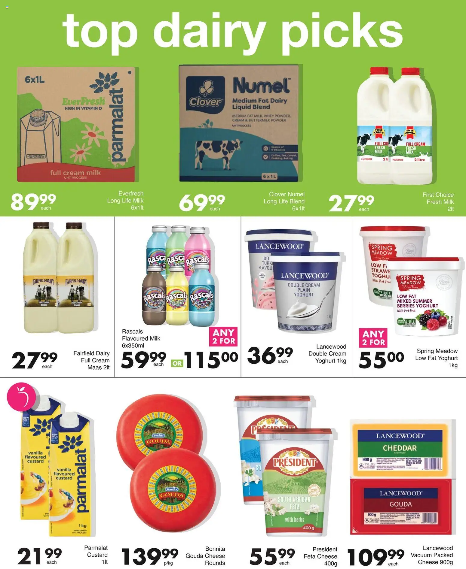 New Save catalogue – valid from 12.02.2026 | Page: 3 | Products: Milk, Cheese, Chocolate, Cream