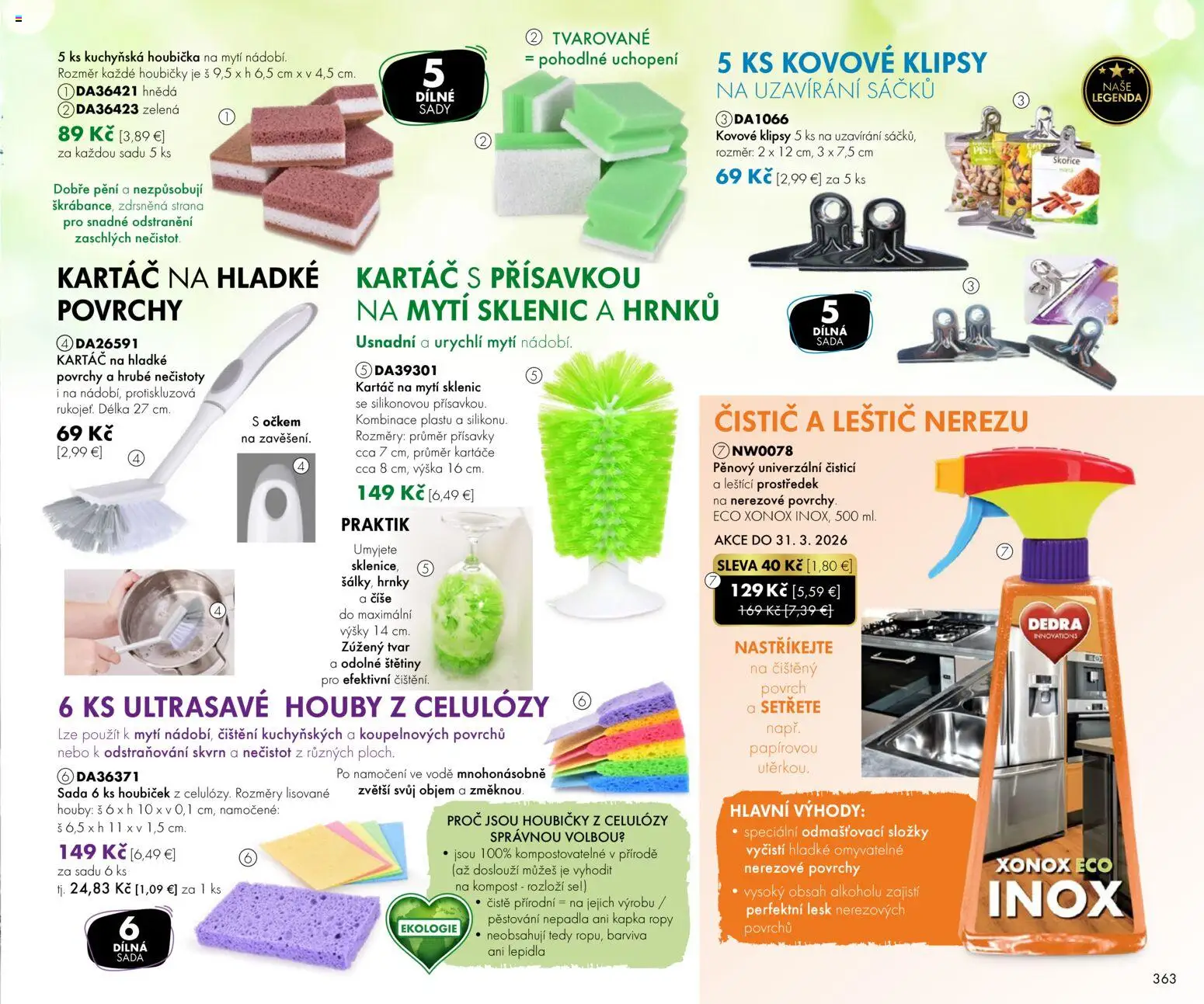 Nové Dedra akcie – leták je platný od 01.03.2026 | Strana: 63