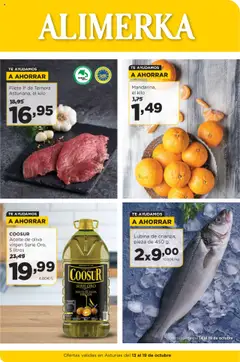 Vista previa Alimerka folleto Asturias válido desde el 13.10.2025