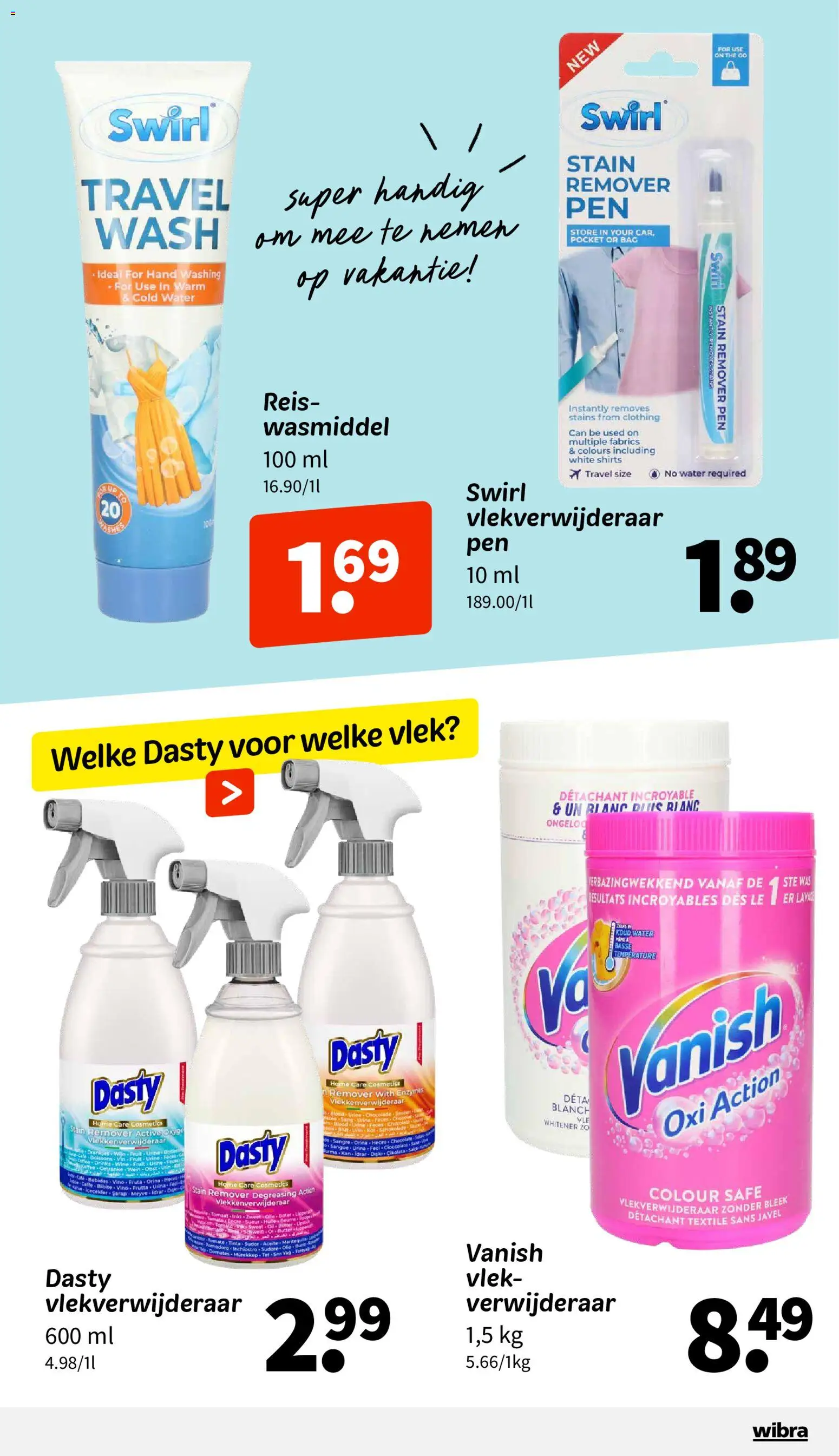 {H1} | Pagina: 10 | Producten: Was, Wasmiddel, Vlekkenverwijderaar, Chocolade