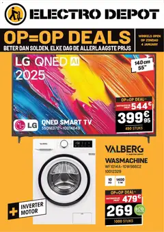 Electro Depot - Folder - Voorbeeld van een folder van Electro Depot, geldig van 31.12.2025