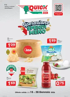Anteprima del volantino SISA Quick catalogo valido a partire dal 15.01.2026